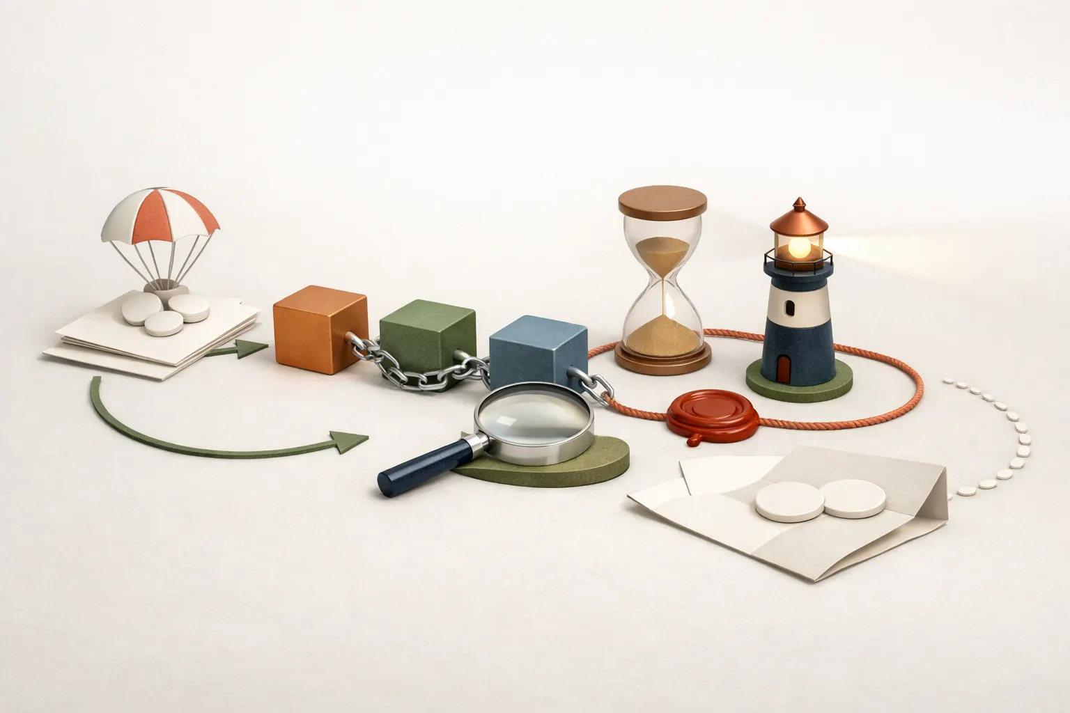 에어드롭과 종이지갑: 화면 밖에서 만들어진 문화 흐름 시각 자료