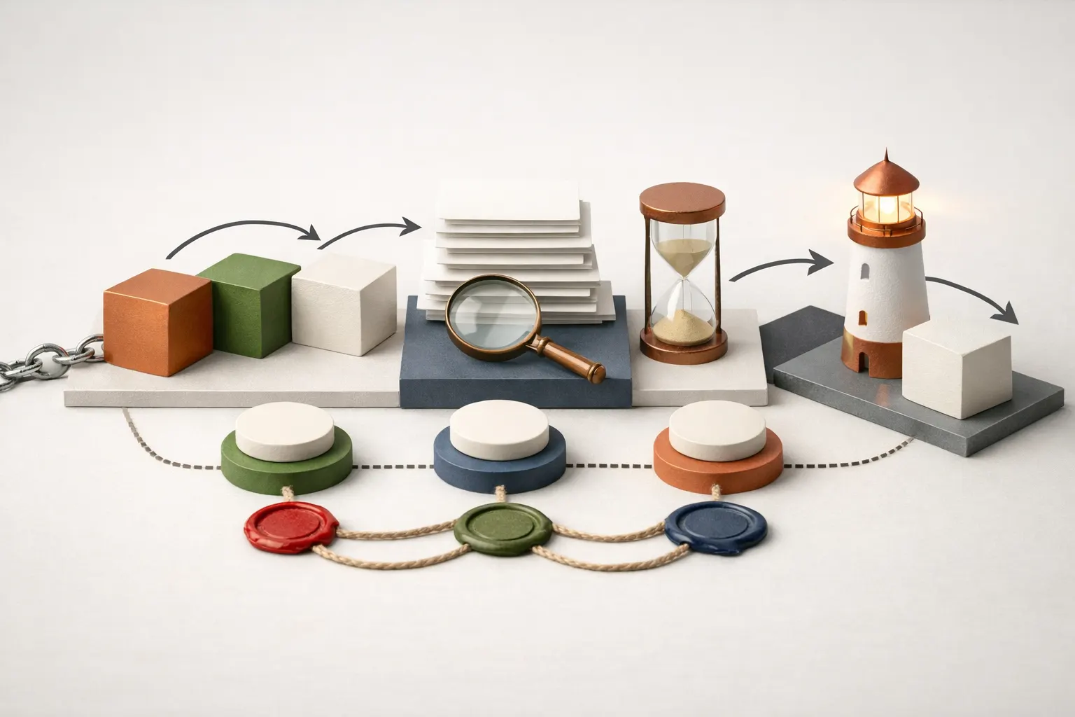 공공재와 거버넌스: 발언, 기록, 해석을 분리하기 흐름 시각 자료