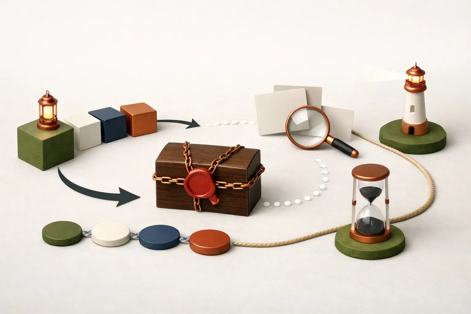 공공재 지갑과 락업: 신뢰를 제도처럼 보이게 만든 사건 흐름 시각 자료