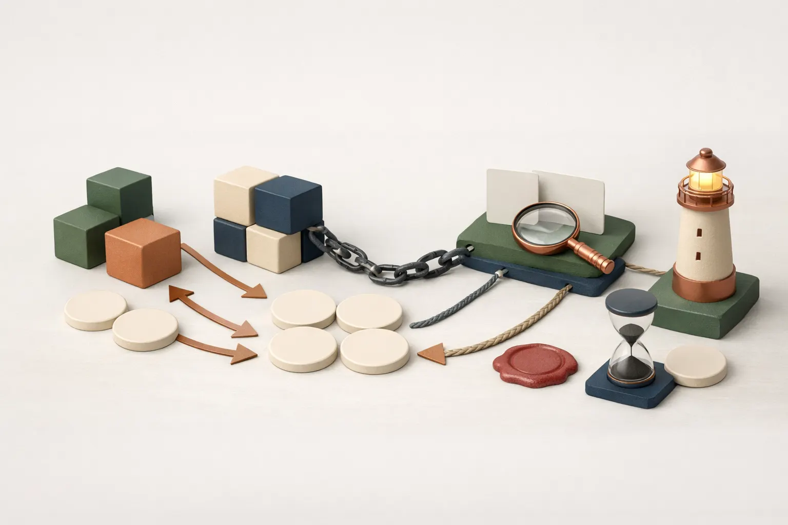 UTXO와 주소: 잔액보다 먼저 입력과 출력을 읽기 큰 그림 시각 자료