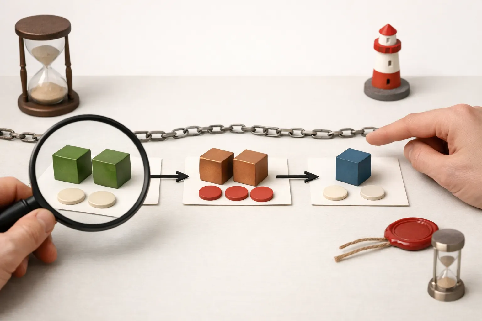 UTXO와 주소: 잔액보다 먼저 입력과 출력을 읽기 실습 시각 자료