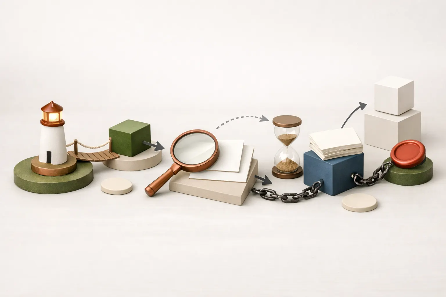 지갑과 보안: 시드 문구를 입력하지 않는 학습 흐름 흐름 시각 자료