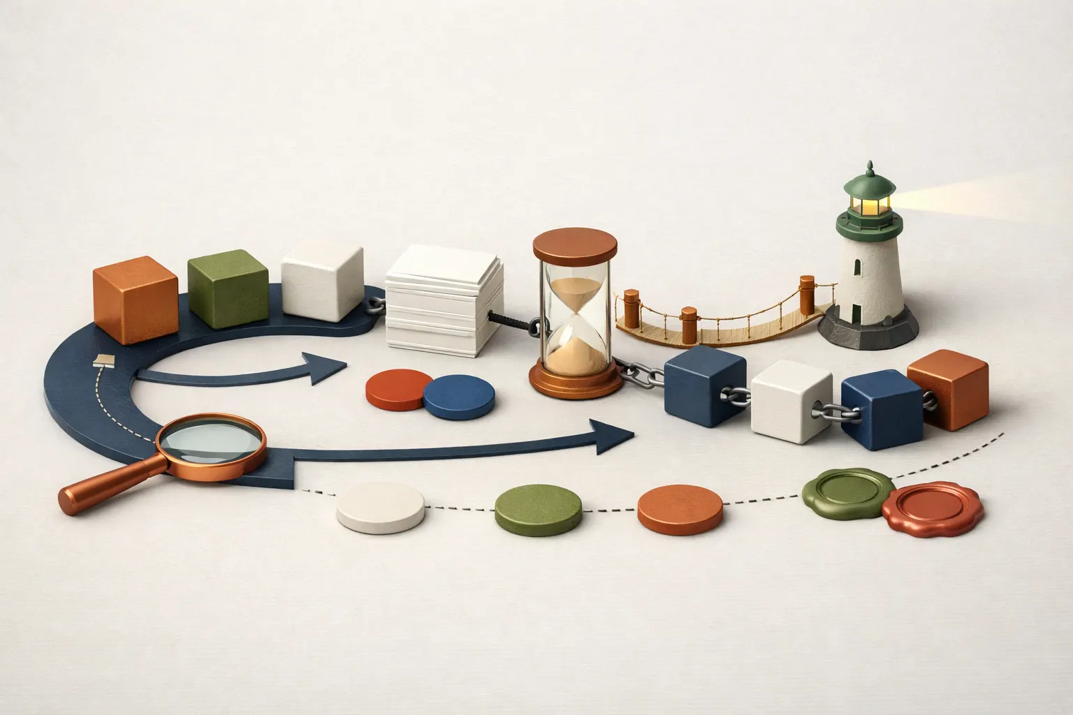 BTCMobick이 무엇인지: 가격보다 먼저 원장으로 이해하기 흐름 시각 자료